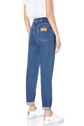 Jean taille haute Tapered Kiley - Bleu
