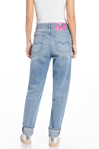 Jean taille haute Tapered Kiley - Bleu