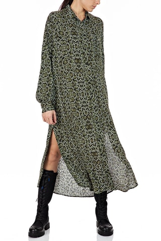 Robe longue - Vert