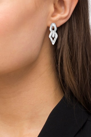 Boucles d'oreilles - Argenté