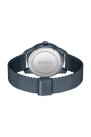 Montre automatique en acier - Bleu marine
