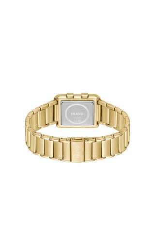 Montre digitale en acier - Doré