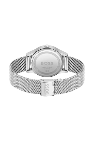 Montre à quartz en acier - Argenté