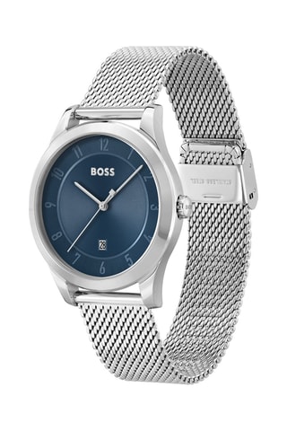 Montre à quartz en acier - Argenté