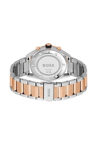 Montre à quartz en acier - Argenté et doré