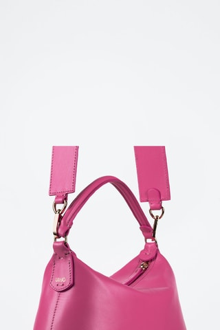 Sac à main en cuir de taureau - Rose - Léonie Hanne x Liu Jo
