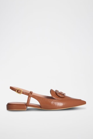 Sling-back Viola - Marron