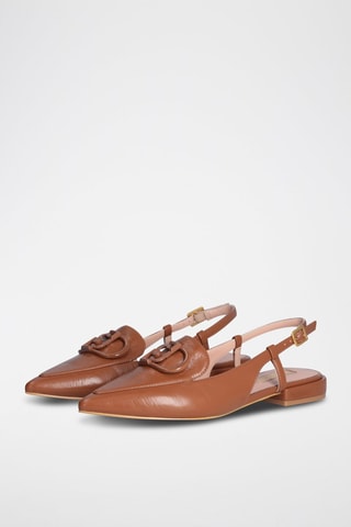 Sling-back Viola - Marron