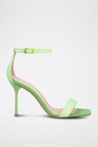 Sandales à talons Camelia - Vert - Léonie Hanne x Liu Jo