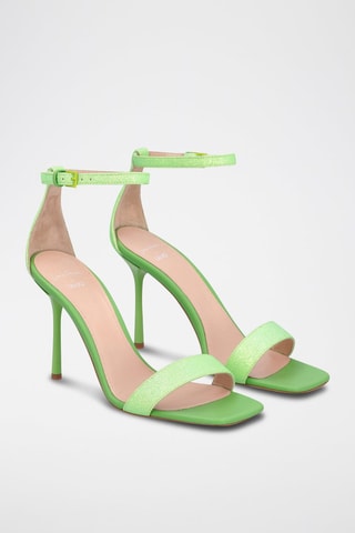 Sandales à talons Camelia - Vert - Léonie Hanne x Liu Jo