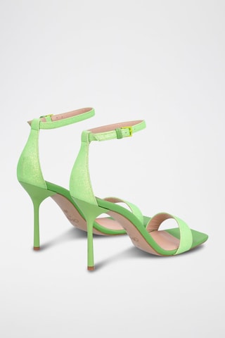 Sandales à talons Camelia - Vert - Léonie Hanne x Liu Jo