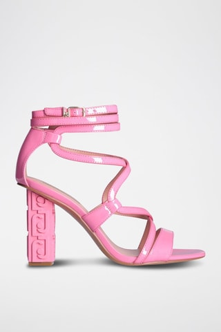 Sandales à talons Serena - Fuchsia