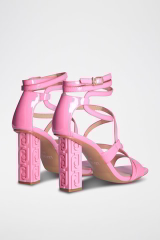 Sandales à talons Serena - Fuchsia