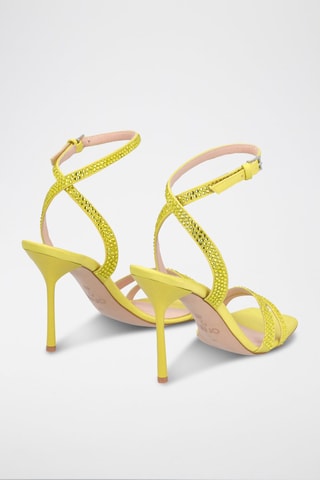 Sandales à talons Camelia - Jaune - Léonie Hanne x Liu Jo