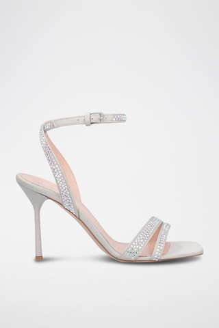 Sandales à talons Camelia - Gris - Léonie Hanne x Liu Jo