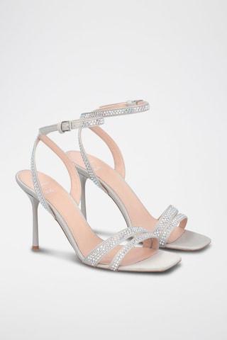 Sandales à talons Camelia - Gris - Léonie Hanne x Liu Jo