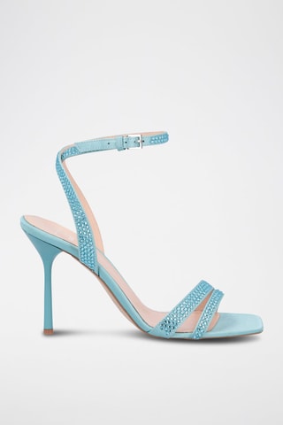 Sandales à talons Camelia - Bleu - Léonie Hanne x Liu Jo