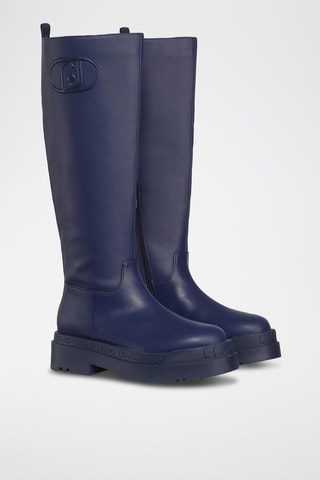 Bottes plateformes Love - Bleu
