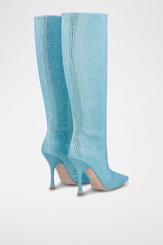 Bottes Glam - Bleu - Léonie Hanne x Liu Jo