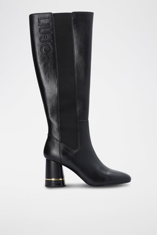 Bottes en cuir Hot - Noir