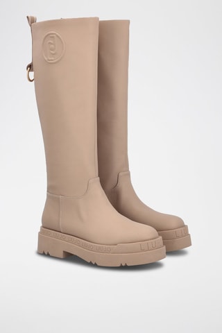 Bottes plateformes Love - Taupe