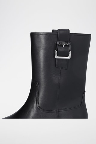 Bottes en cuir Yogi - Noir