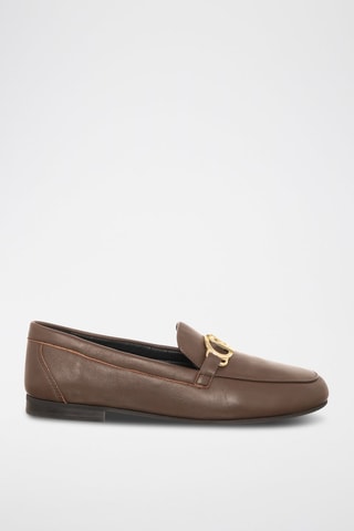 Mocassins en cuir Emel - Marron