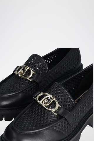 Mocassins en cuir de chèvre - Noir