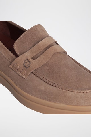 Mocassins en nubuck Duke - Beige