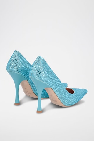 Escarpins Glam - Bleu - Léonie Hanne x Liu Jo