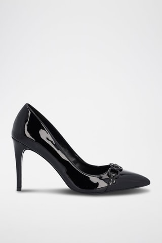 Escarpins vernis Vickie - Noir