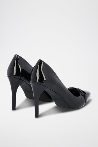 Escarpins vernis Vickie - Noir