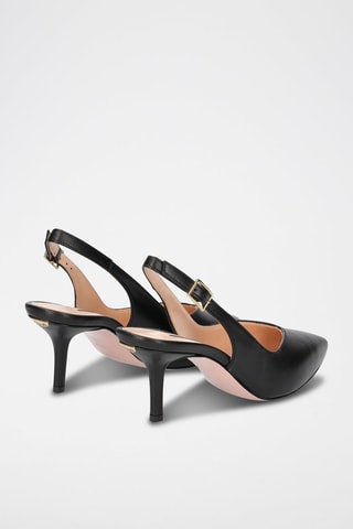 Escarpins en cuir de chèvre Audrey Noir