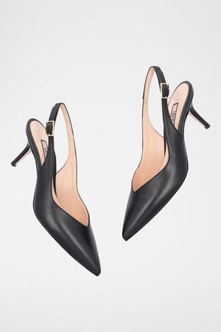 Escarpins en cuir de chèvre Audrey Noir