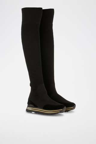 Cuissardes plateformes Maxi Wonder - Noir