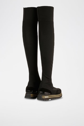 Cuissardes plateformes Maxi Wonder - Noir