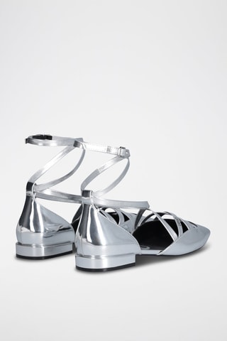 Ballerines vernies Viola - Argenté
