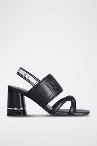 Mules à talons Nice - Noir