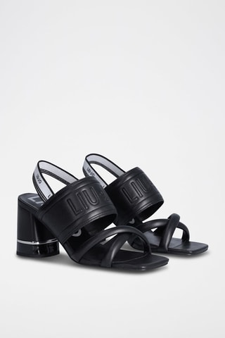 Mules à talons Nice - Noir