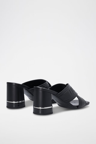 Mules à talons Nice - Noir