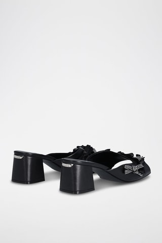 Mules à talons Judy - Noir