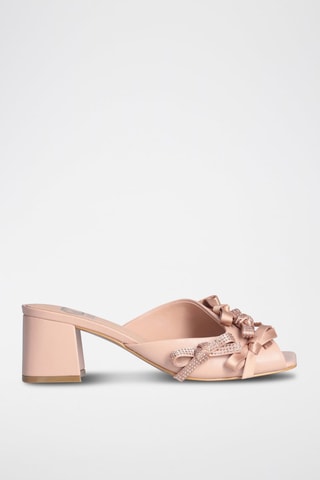 Mules à talons Judy - Rose