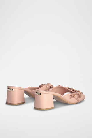 Mules à talons Judy - Rose
