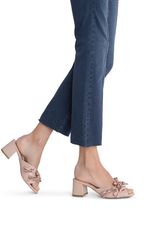 Mules à talons Judy - Rose