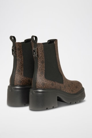 Bottines Chelsea - Marron et noir