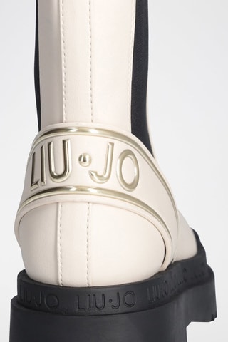 Bottines Chelsea - Blanc et noir