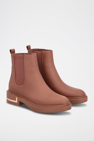 Bottines Chelsea Gabrielle - Marron