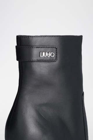 Bottines en cuir - Noir