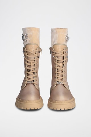 Bottines -  Beige