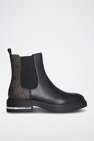 Bottines Chelsea - Noir et marron